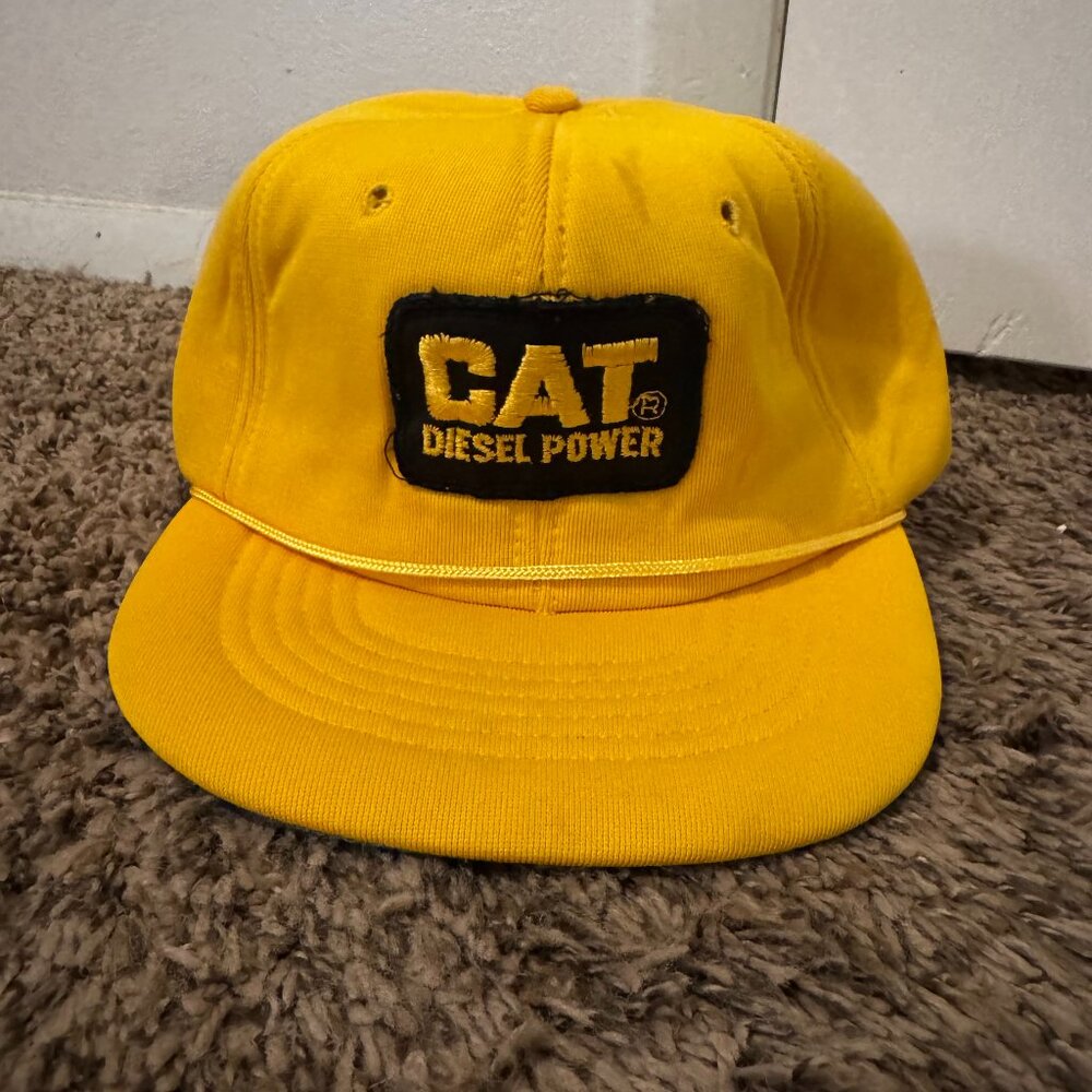 Vintage CAT trucker hat